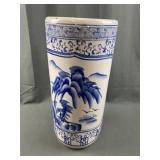 18" Oriental Floor Vase