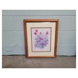 Framed Floral Print