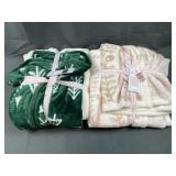 2 New Nordstrom Rack Plush Throws