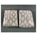 Lot of 2 Nordstrom Rack 84" Linen Panels