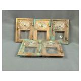 Antique 1896 US Post Office Box Bank Brass Door