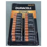 Duracell 40 Pack of AA Batteries