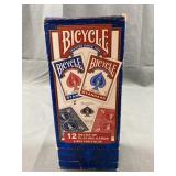 12 Decks of Bicycle Playing Cards