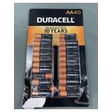 Duracell 40 Pack of AA Batteries