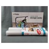 Under Sink Storage Caddy and Shelf Liners