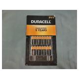 8 Duracell 9 V batteries