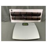 Taylor Scale & Flip Down Wall Hooks