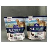 2 Unopened Pill Treats for Dogs