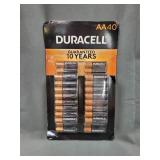 40 AA Duracell Batteries