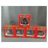 5 Lighted  Lionel Christmas Ornaments