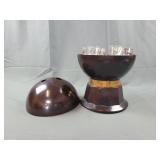 Vintage Evans Bowling Ball Bakelite  Decanter