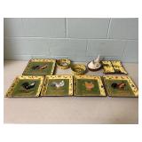 Style Eyes by Baum Bros. Provence Rooster Dishes