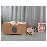 Assorted Vintage Dolls, Clothes, and Accessories