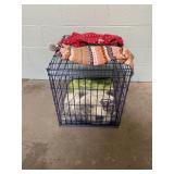 Dog Cage and Coats