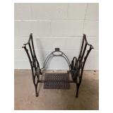 Antique Cast Iron Sewing Machine Base