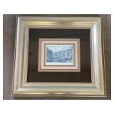 Framed " The Two Foscari" Print