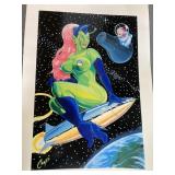 Signed and Numbered Chris Cooper Poster