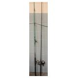 Two Fishing Poles & Reels