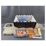 Tote of Fishing Supplies