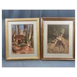 Two Deer Prints