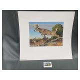 Signed and Numbered Bob Kuhn Print