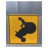 Tractor Crossing Sign