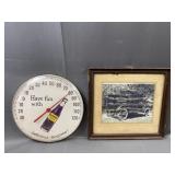 Vintage Nu Grape Thermometer and More