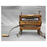 Antique Hand-Crank Clothes Wringer