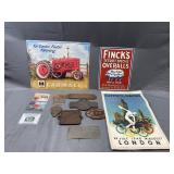 Vintage Name Plate and More Lot