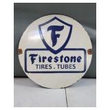 Vintage Firestone Tires Tubes Sign