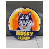 Vintage Husky Gasoline Sign