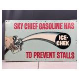 Vintage Sky Chief Gasoline Sign