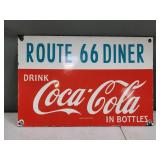 Vintage Route 66 Coca-cola Sign