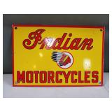 Vintage Indian Motorcycles Sign
