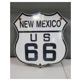 Vintage New Mexico Route 66 Sign