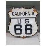 Vintage California Route 66 Sign