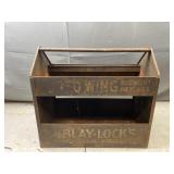Vintage Metal Tire Repair Patches Tool Box