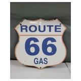 Vintage Route 66 Gas Sign