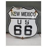 Vintage New Mexico Route 66 Sign