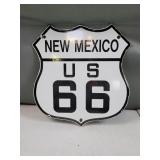 Vintage New Mexico Route 66 Sign