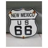 Vintage New Mexico Route 66 Sign