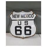 Vintage New Mexico Route 66 Sign