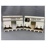 Two Vintage Camel Tire Patch Cabinets