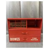 Vintage Bowes Tire Repair Cabinet