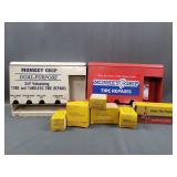 Vintage Monkey Grip Display Cases and Tire Patches