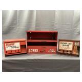 Three Bowes Feather Edge Cabinets + Kits