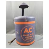 Vintage AC Spark Plug Cleaning Service Ad