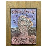 Signed Wes Wilson Poster