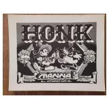 Rick Griffin Honk Poster