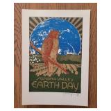 Signed Mouse Earth Day Poster